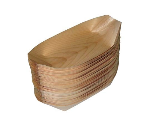 経木舟皿(50枚入)9寸 約250×120 5582920 1組(50枚入)