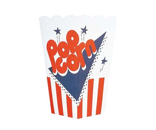 ポップコーンカップ ワンタッチ 02718(25枚入)紙製 7526700 1組(25枚入)