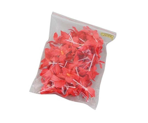 Flower Pick #301 Red (50 pieces) 1918700 1 set (50 pieces)
