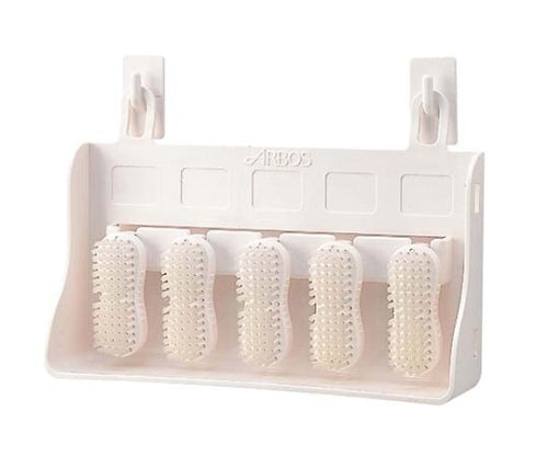 Albos Hand Brush, Pack of 5, White, 2909620, 1 set (5 pieces)