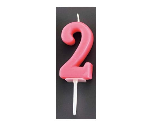 넘버 캔들 파스텔(10입) 2번 B7501-07-02RS 6941710 1조(10개입)