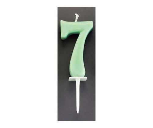 넘버 캔들 파스텔(10입) 7번 B7501-07-07SG 6941760 1조(10개입)