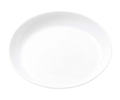 PP school lunch plate No.1711W 15cm White 7724310 1 piece