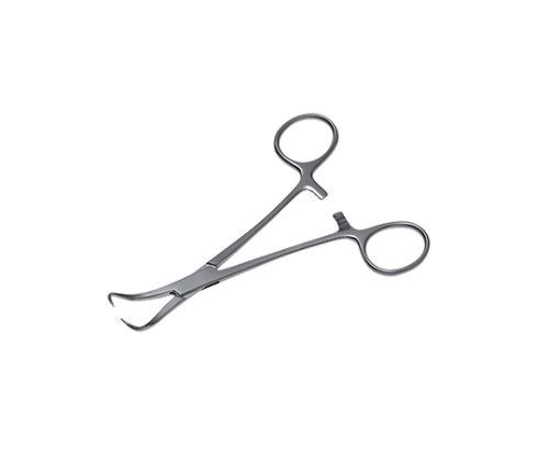Cloth forceps Backhaus 9cm F080-1082 1pc