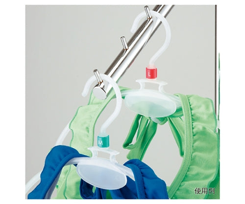 サイズチップ リングタイプ M 緑 1セット(50個入) 61-200-16-2 1セット(50個入)