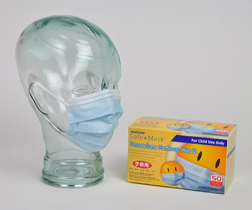 세이프 마스크 키즈 블루 1상자(50장입) MED2115KID 1상자(50장입)