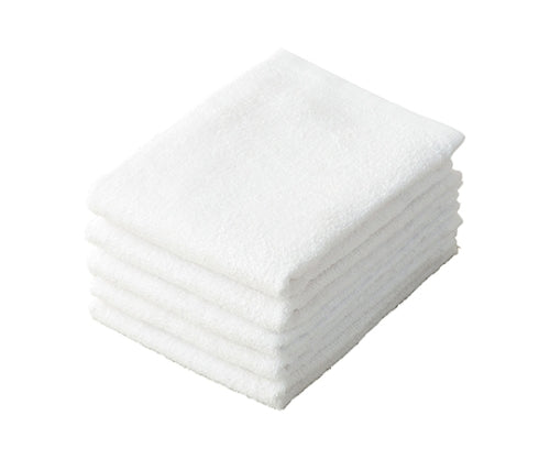 페이스 타올 (5 매 세트) 화이트 약 34 × 80cm 39026-01 1 세트 (5 매입)