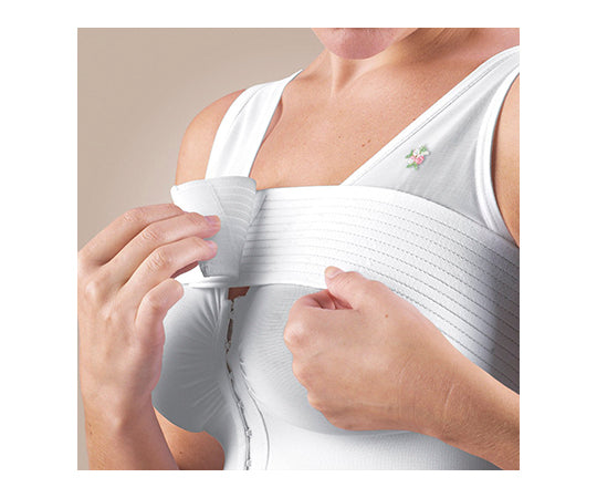 Implant retention bra with adjustable band, size S, 1 piece