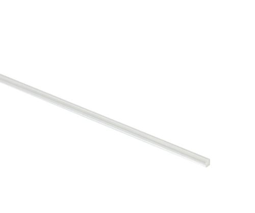 Acrylic transparent square rod 3mm square x 1m HK-3 1 piece