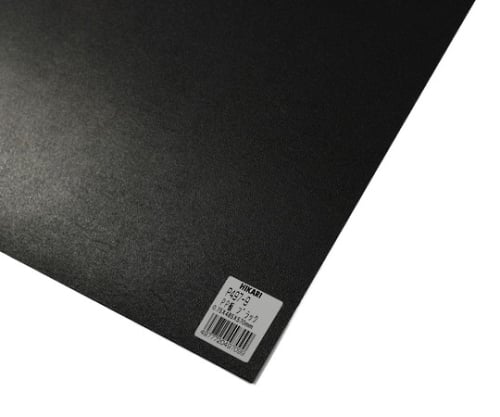 PP board Black 485 x 570 x 0.75 mm P497-9 1 sheet