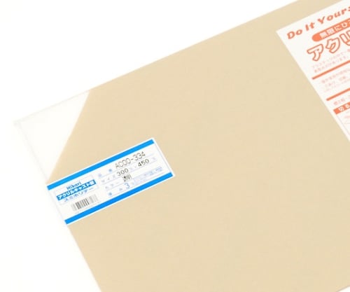 아크릴 캐스트판 300×450×3mm 투명 AC00-334 1장