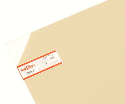 Acrylic cast plate 450 x 600 x 2 mm transparent AC00-246 1 sheet