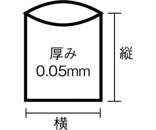 L-73Lシリーズ70L透明 10枚 L-73-CL 1袋(10枚入)