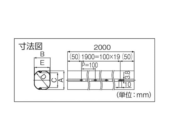 Slim Duct LD LD-70-B 1 piece