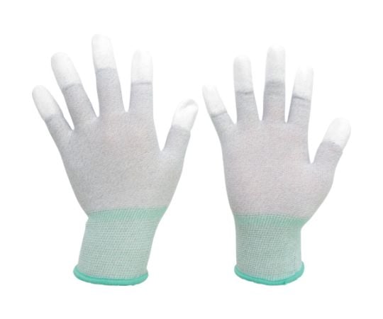 静電気拡散性手袋(指先コート)M 10双入 MCG601N-M 1袋(10双入)