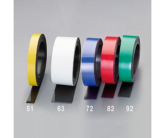 50mmx10m マグネットロール(白色/ホワイトボード型) EA781EP-63 1巻