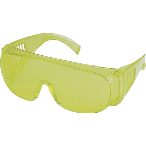 TOA BOJIN Single-lens safety glasses (overglasses type) 2201 Yellow 2201 1 pc