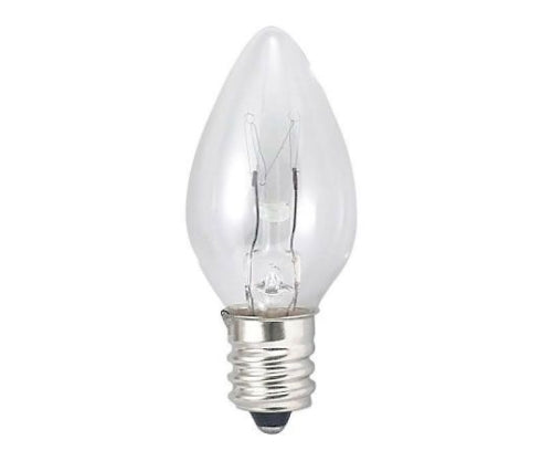 ローソク球 5W クリア E12 25×52mm 1パック(2個入) 1CCC2P 1パック(2個入)