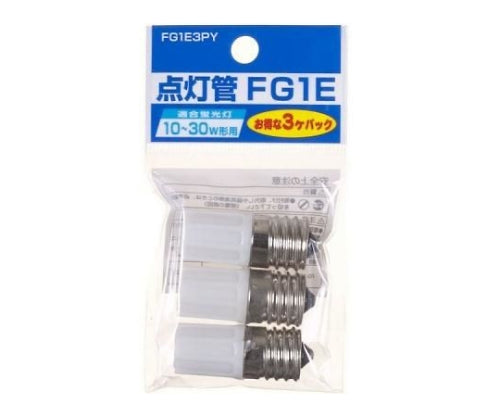 Glow bulb 10-30W 3P E17 1 pack (3 pieces) FG1E3PY 1 pack (3 pieces)