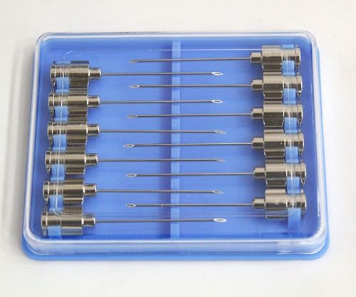 VAN 금속침 피하침 1/1(게이지 22G 락기 바늘 끝 약 12°) RB 1상자(12개입) 01036292 1상자(12개입)