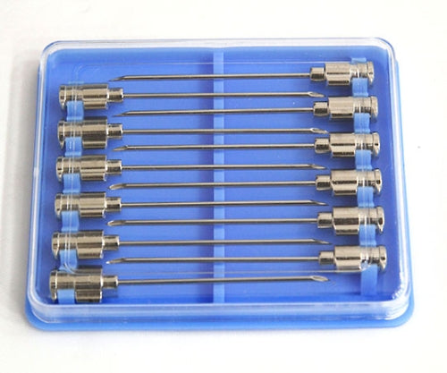 VAN 금속 바늘 수혈 바늘 굵은(게이지 18G 락기 바늘 끝 약 15°) RB 1상자(12개입) 01036302 1상자(12개입)