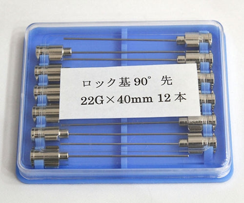 VAN metal needle, 90° cut tip, 22G x 40, lock base, 1 box (12 pieces) 01036233 1 box (12 pieces)