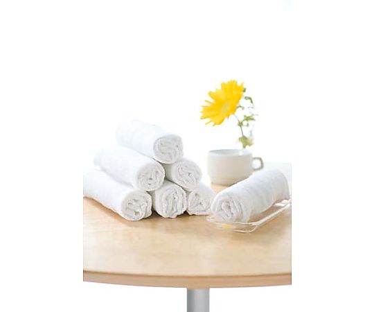 業務用おしぼりタオル ホワイト 10枚入 TOO1 1パック(10枚入)