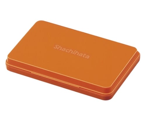 Shachihata Ink Pad (Ink Color: Vermilion) HGN-3-OR 1 piece