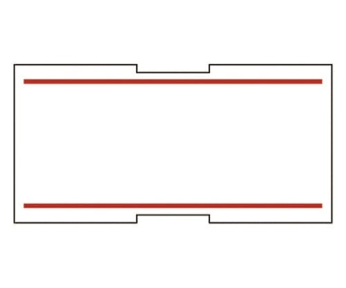 Hand labeler label 1L type (strong adhesive) 24 x 12 mm top and bottom lines 1LUDH 1 box