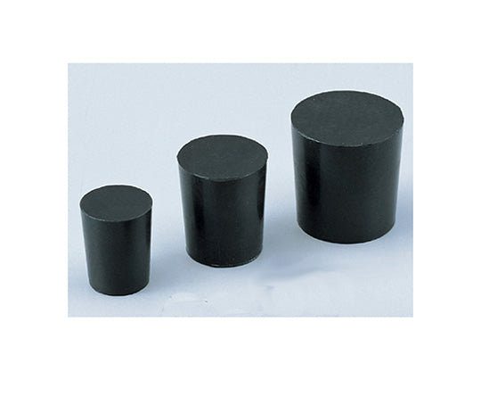 Black rubber stopper No. 23 1 piece