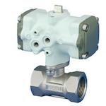 Fujikin Stainless Steel Air-Operated Automatic Ball Valve 0.98MPa AFMO-01 Double-Acting W AFMO-01-11C-W#A 1 pc