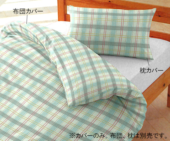 제균 베개 커버 그린 체크 0133 1장