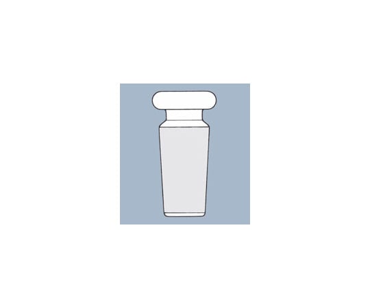 Common fitting stopper (hollow flat plug) 24/40 7570F-STOPER24/40 1 piece
