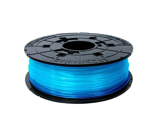 다빈치 Jr. 전용 필라멘트(PLA 수지) 클리어 블루 RFPLCXJP05K 1개