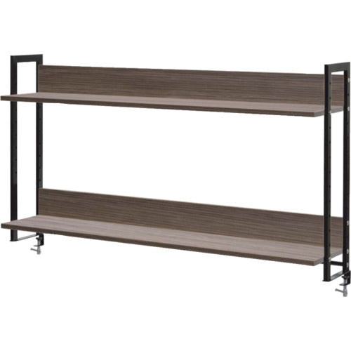 RF Yamakawa Work Desk 2 with High Shelf W1400 Walnut 2 GZUSRH2-1400DM2 1 unit