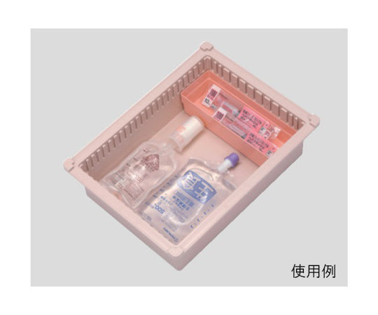 アンプルケース(W238×D74×H58mm)クリアホワイト AT-10 1個