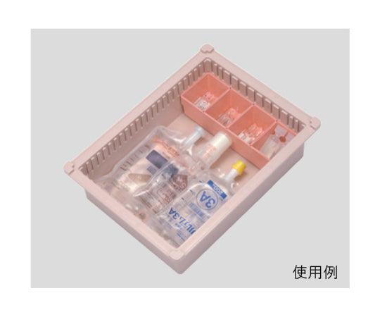 앰풀 케이스(W50×D70×H56mm) 클리어 화이트 AT-11 1개