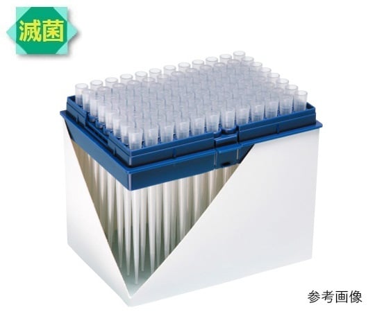 200μL ロング フィルターチップ 交換プレート 滅菌 1箱(96本×10プレート入) 1272-801CS 1箱(96本×10プレート入)