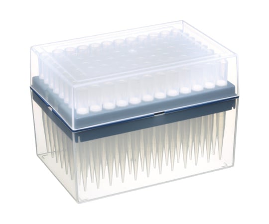 1000μL ロング フィルターチップ システムラック(PP) 滅菌 1箱(96本×10ラック入) 124P-1000S 1箱(96本×10ラック入)