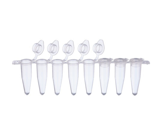 0.2mL PCR 8-tube strip with flat cap 1 box (120 strips) 137-231C 1 box (120 strips)