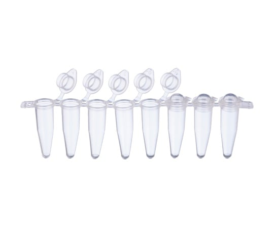 0.2mL PCR 8-tube strip with dome cap 1 box (120 strips) 137-232C 1 box (120 strips)