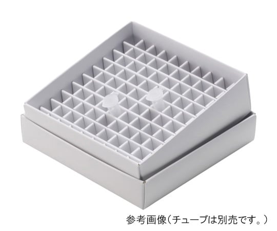 ホワイトペーパーフリーズボックス100 0.5mlチューブ用 1箱(12個入) 457-0510 1箱(12個入)