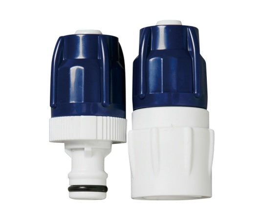 원터치 호스 조인트 화이트/마린 블루 75×67×35mm SGP-4 1개