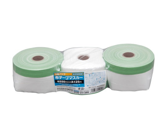 Cloth tape masker 3 rolls pack φ98×55mm MNTM5503P 1 piece