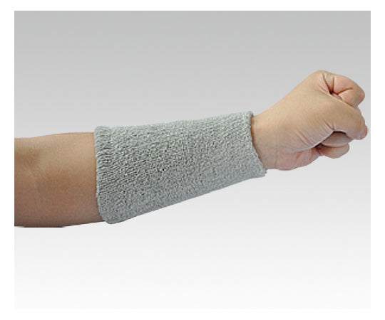 綿タオルリストバンドロング FT-263 グレー FT-263 GR 1個