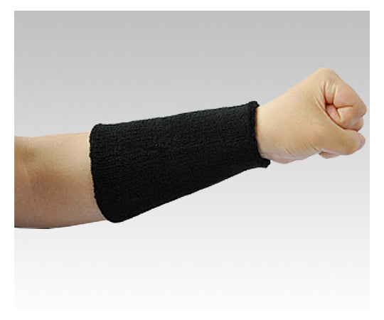 코튼 타월 손목 밴드 롱 FT-263 블랙 FT-263 BK 1개