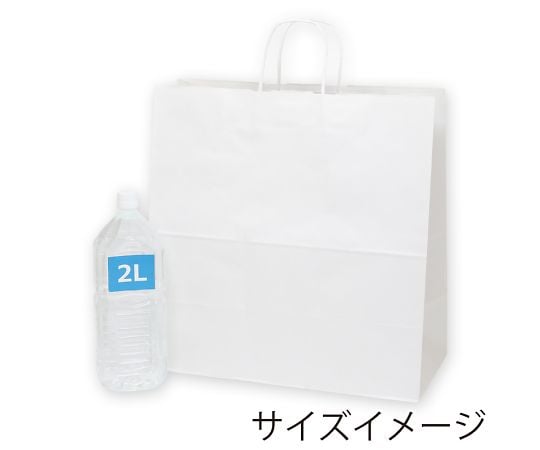 HEIKO Paper Bag 25 Charm Bag 25CB 45-1 Plain White 50 Pieces 003297000 1 Pack (50 Pieces)