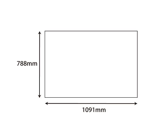 HEIKO Cushioning Material, Tissue Paper, Full Size, Non-Fluorescent White, 200 Sheets, 002102001, 1 Pack (200 Sheets)