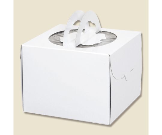 HEIKO 箱 手提げデコホワイト4寸 10枚 004232300 1パック(10枚入)