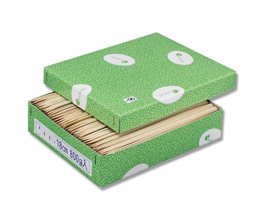 Square skewers 18cm 800G (approx. 720 pieces) 004636839 1 box